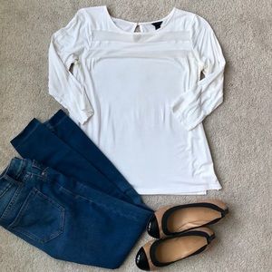 ⭐️Ann Taylor 3/4 Sleeve Top